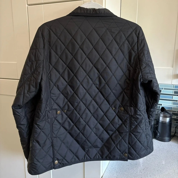 Eddie Bauer Black Quilted Jacket - Picture 7 of 7